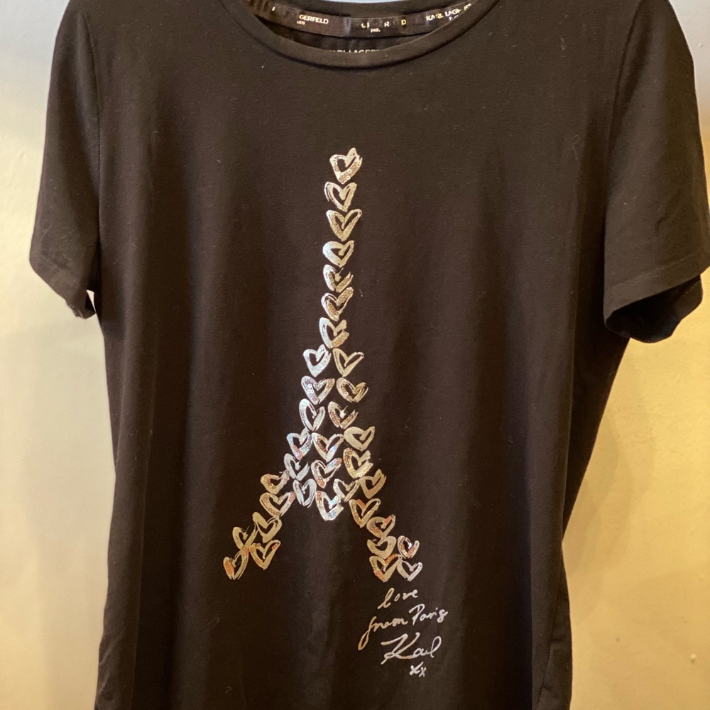 Karl Lagerfeld “With love from Paris” tee